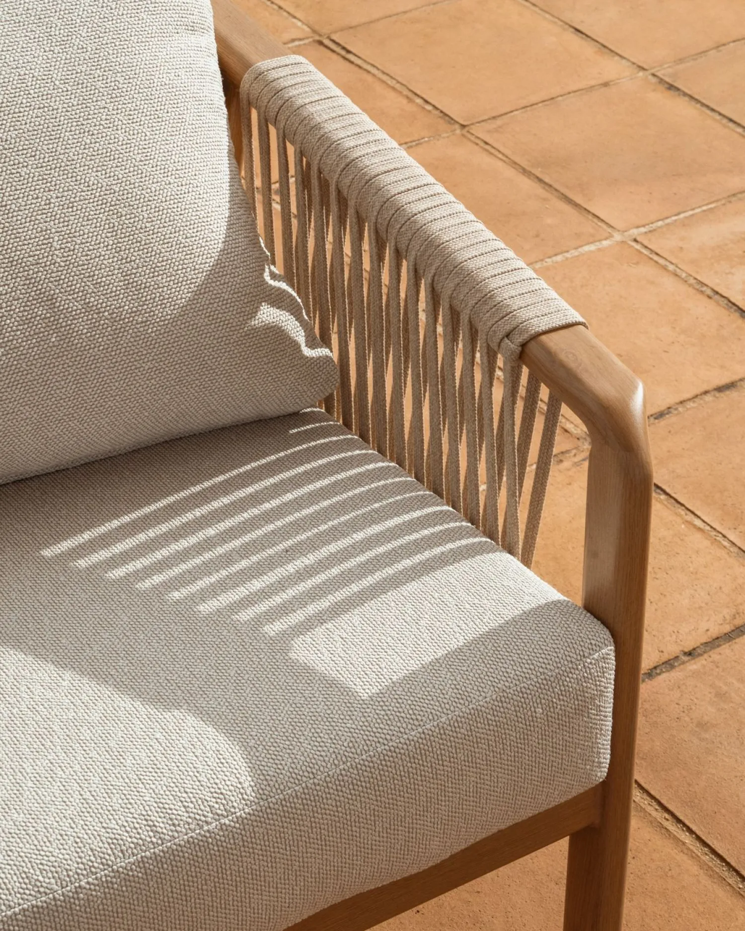 Loungesets-Kave Home Sirte Loungeset Ecru, Naturel