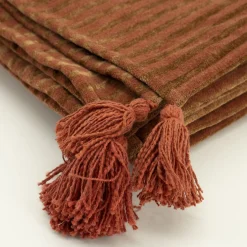 Sierkussens & Plaids-By Boo Sirun Plaid Terracotta