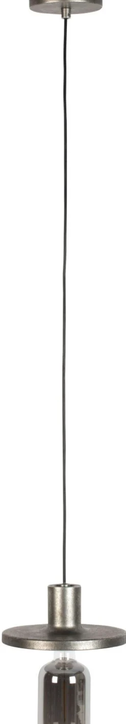 Industriële Hanglampen|Industriële Hanglampen-Zuiver Skye (set van 6) Hanglamp Silver