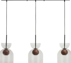 Moderne Hanglampen|Moderne Hanglampen-COCO maison Skylar Hanglamp Antraciet