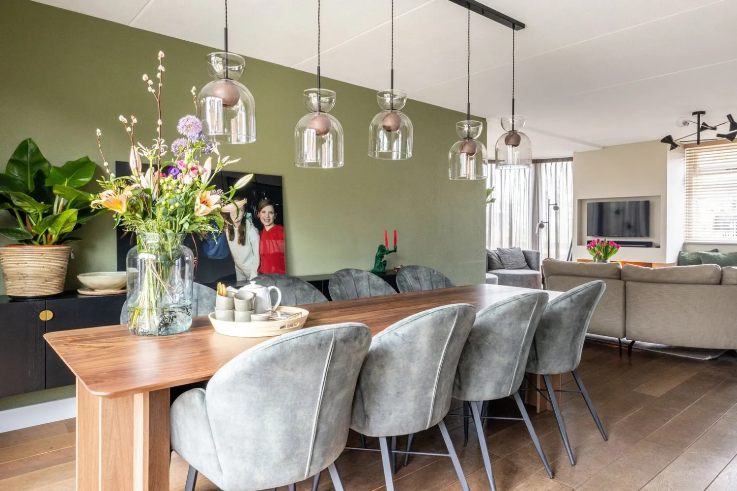 Moderne Hanglampen|Moderne Hanglampen-COCO maison Skylar Hanglamp Antraciet