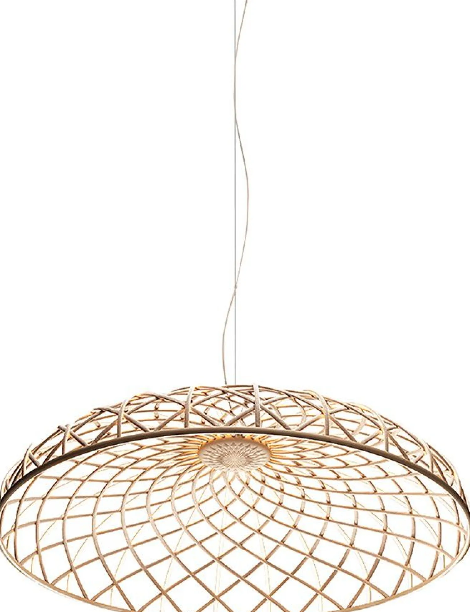 Design Hanglampen|Design Hanglampen-Flos Skynest Hanglamp Almond