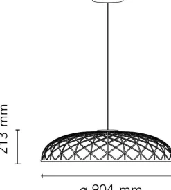 Design Hanglampen|Design Hanglampen-Flos Skynest Hanglamp Almond