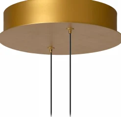 Moderne Hanglampen|Moderne Hanglampen-Lucide Slalom Hanglamp Koffie