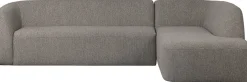 Hoekbanken-WOOOD Sloping Hoekbank Grey Melange