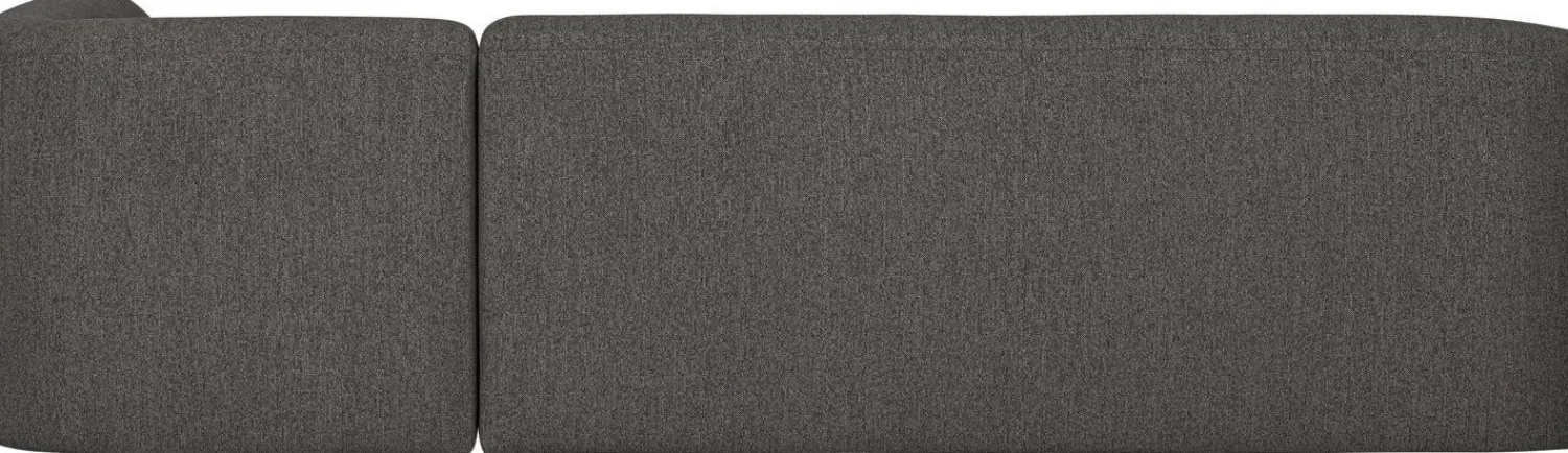 Hoekbanken-WOOOD Sloping Hoekbank Grey/Black Melange