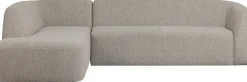 Hoekbanken-WOOOD Sloping Hoekbank Off White Melange