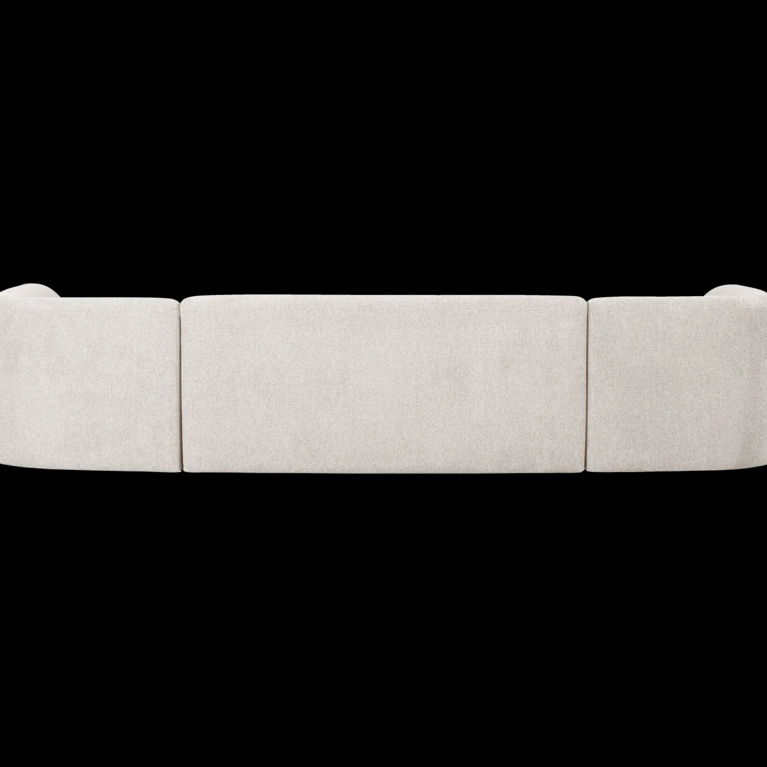 U-Banken-WOOOD Sloping U-bank Pearl Melange