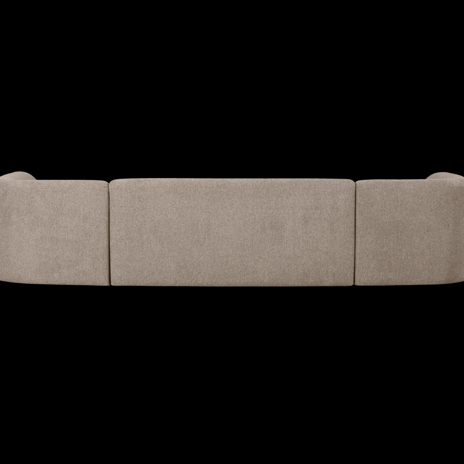 U-Banken-WOOOD Sloping U-bank Naturel Melange