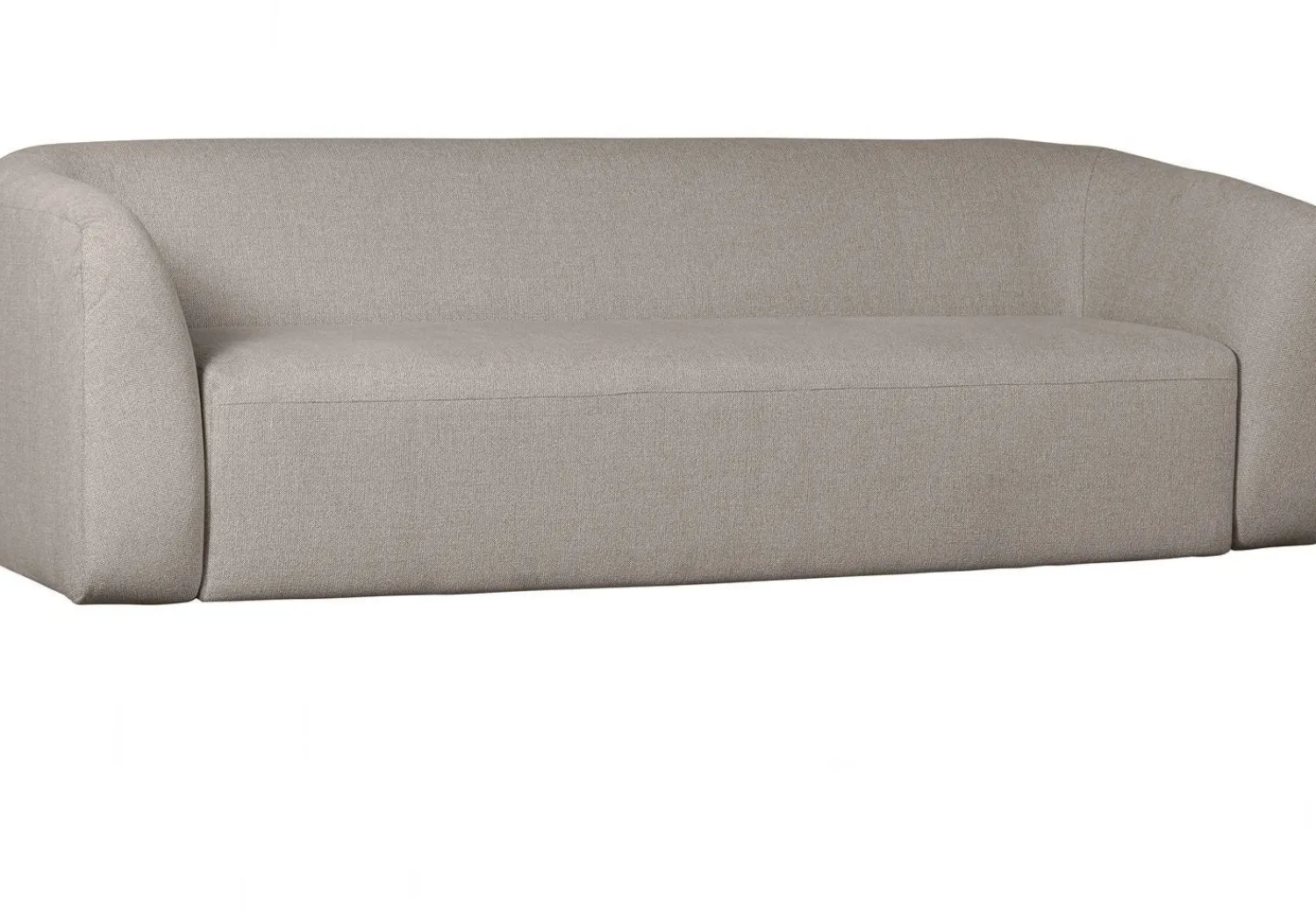 Zitbanken-WOOOD Sloping 3-Zitsbank Off White Melange