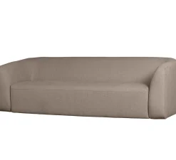 Zitbanken-WOOOD Sloping 3-Zitsbank Light Brown Melange