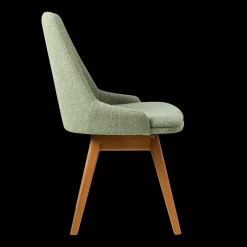 Eetkamerstoelen Zonder Armleuning-Skovby SM819 Eetkamerstoel Beige