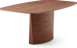 Houten Eettafels|Uitschuifbare Eettafels-Skovby SM117 Eettafel White Oil