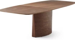 Houten Eettafels|Uitschuifbare Eettafels-Skovby SM117 Eettafel White Oil