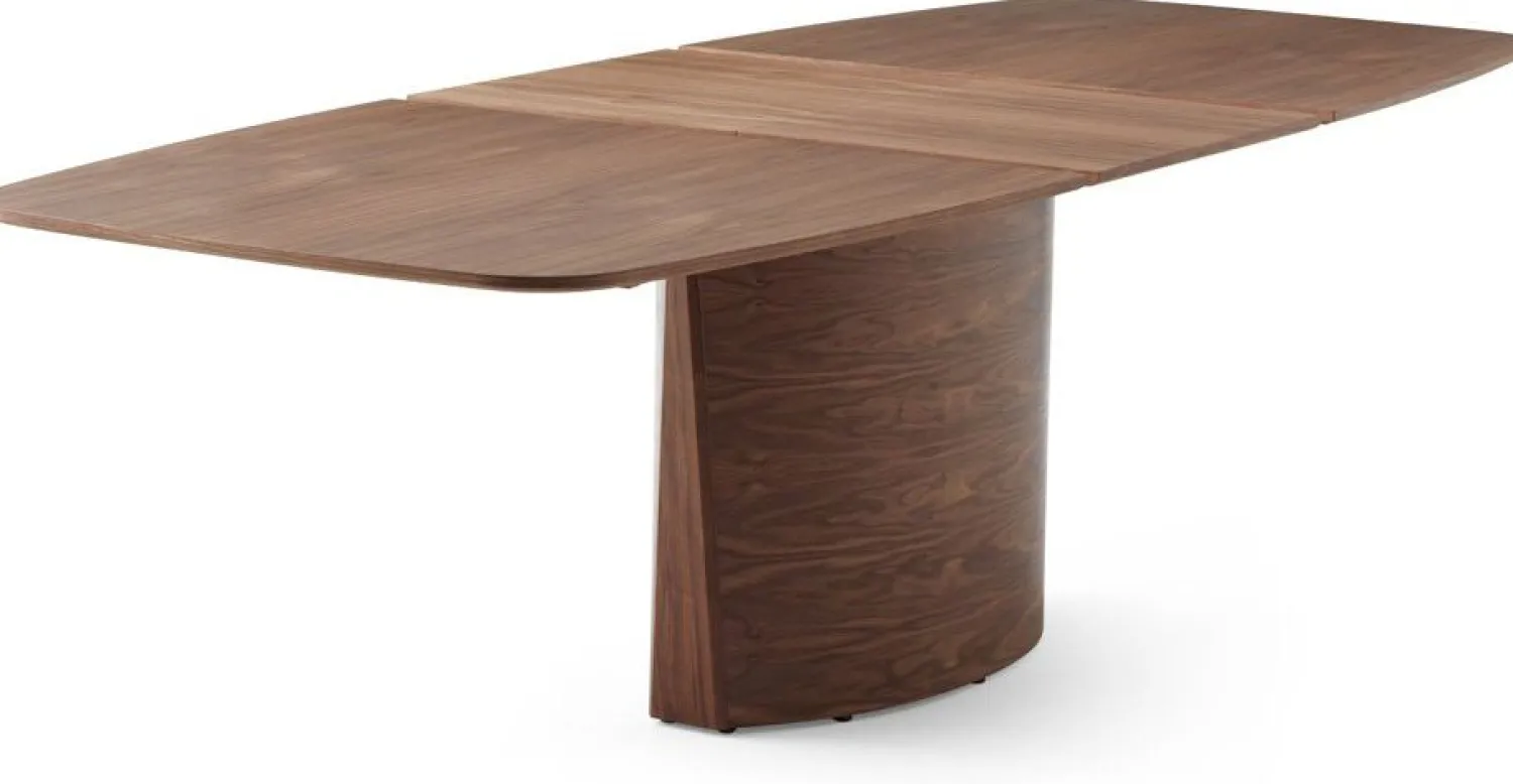 Houten Eettafels|Uitschuifbare Eettafels-Skovby SM117 Eettafel White Oil