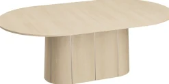 Uitschuifbare Eettafels-Skovby SM115 Eettafel Naturel