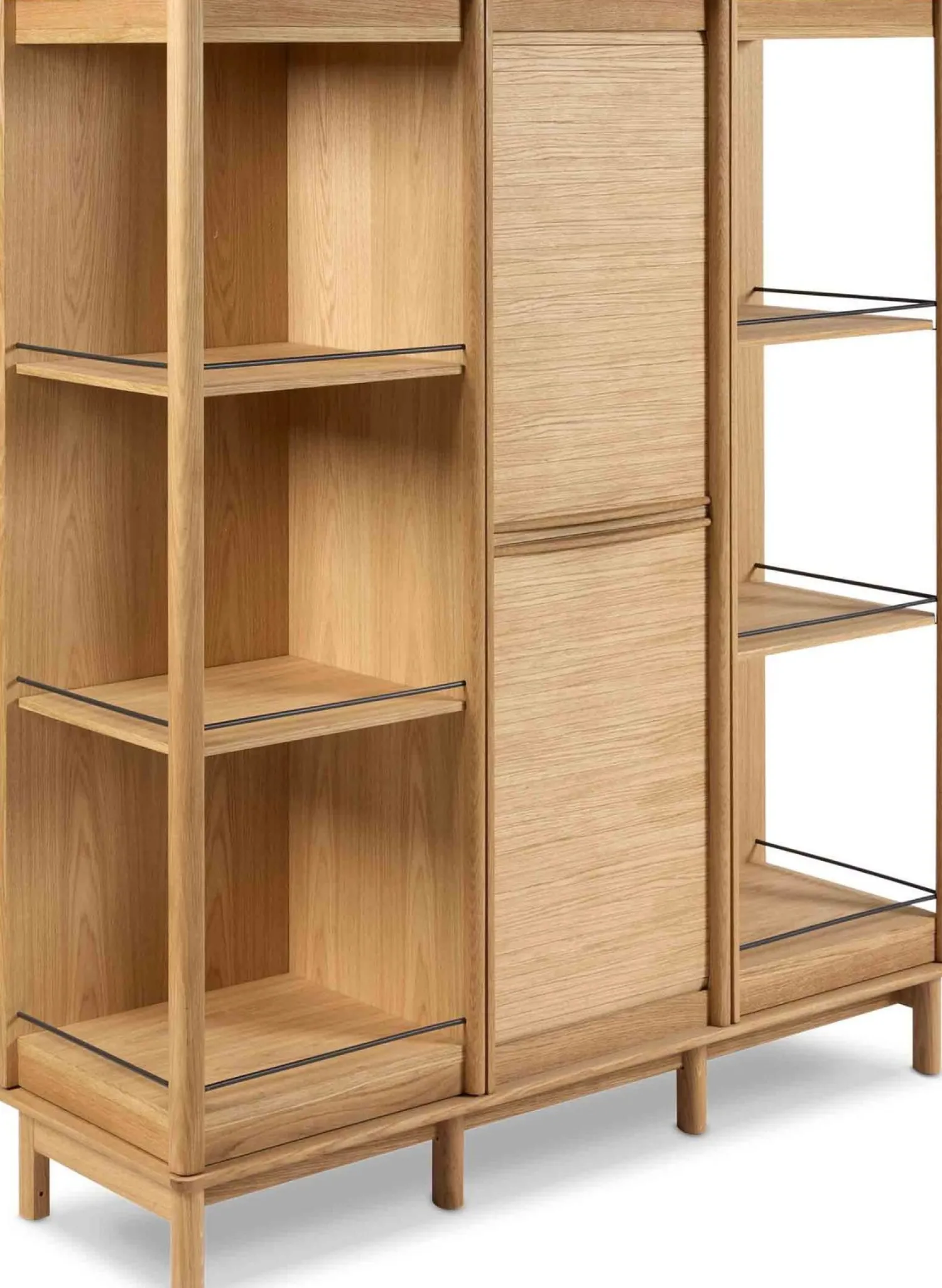 Opbergkasten|Opbergkasten-Skovby SM546 Highboard Naturel