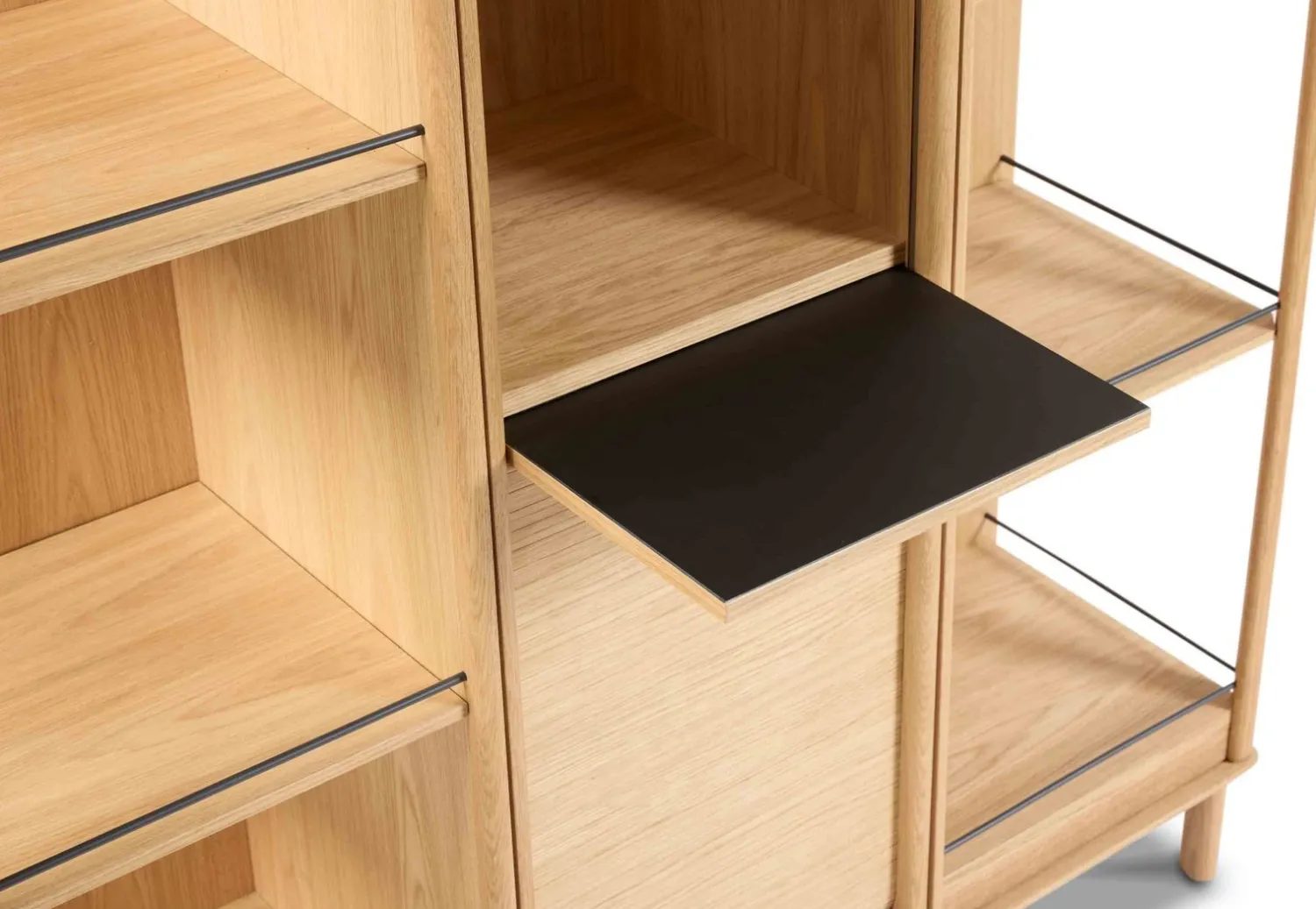 Opbergkasten|Opbergkasten-Skovby SM546 Highboard Naturel