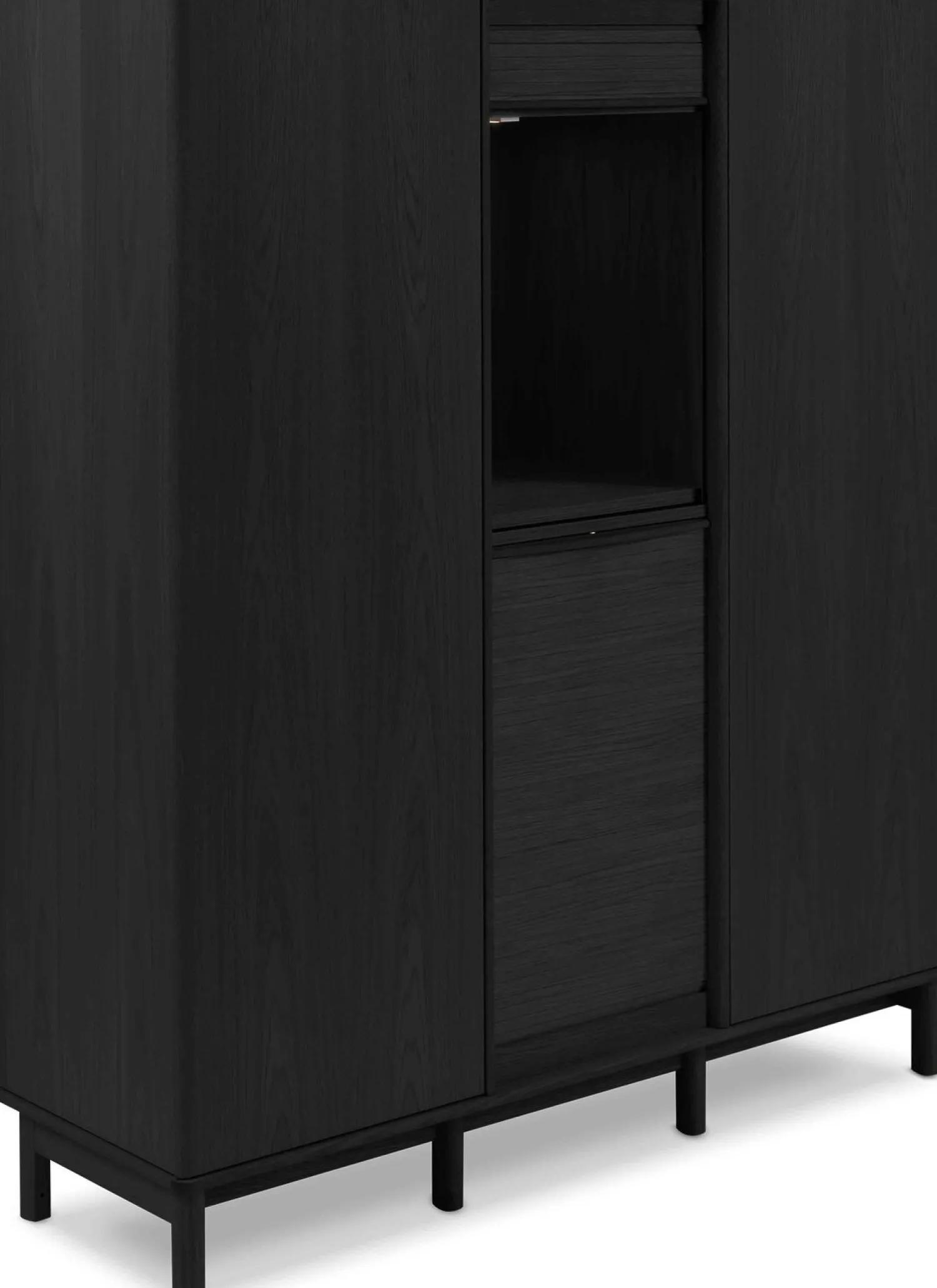 Opbergkasten|Opbergkasten-Skovby SM546 Highboard Naturel
