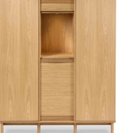 Opbergkasten|Opbergkasten-Skovby SM546 Highboard Naturel