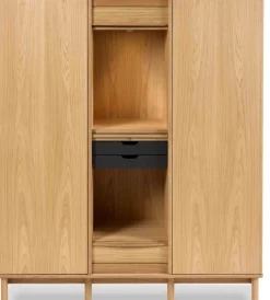 Opbergkasten|Opbergkasten-Skovby SM546 Highboard Naturel