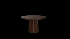 Houten Eettafels|Uitschuifbare Eettafels-Skovby SM33 Uitschuiftafel Zwart