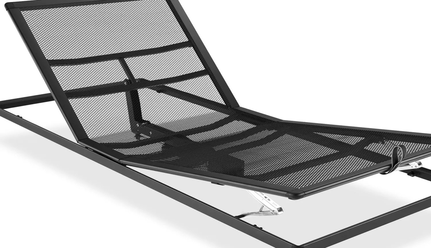 Bedbodems-Auping Smart Base 1M Bedbodem Zwart