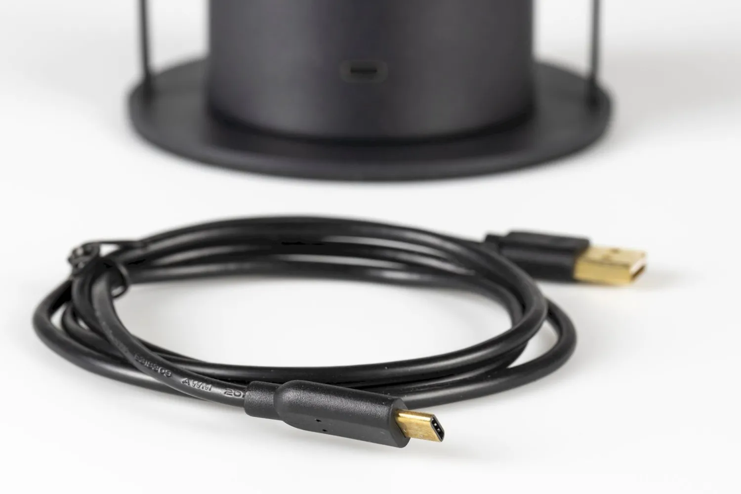 Snoerloze Tafellampen|Tafellampen-Zuiver Smarty Tafellamp Black