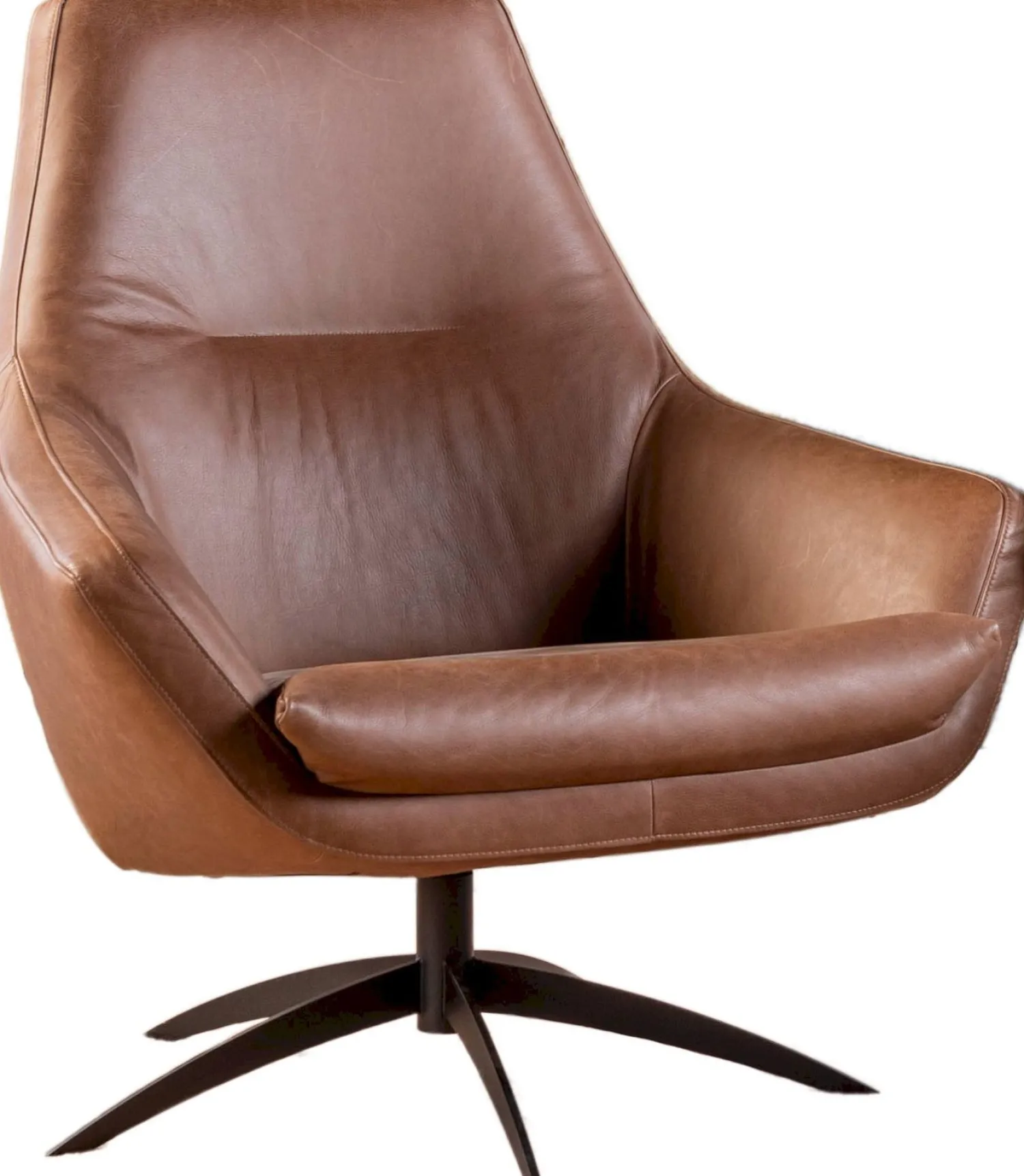 Draaifauteuils-Movani Smile Fauteuil Geel