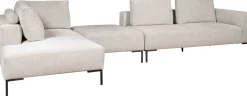 Hoekbanken-Eijerkamp Collectie Smooth Hoekbank Naturel