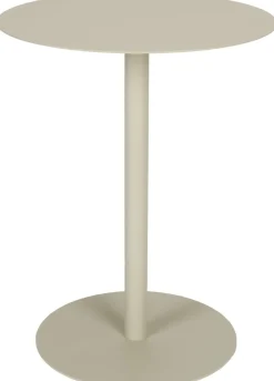 Tuintafels|Ronde Bijzettafels-Zuiver Snow Bijzettafel Beige