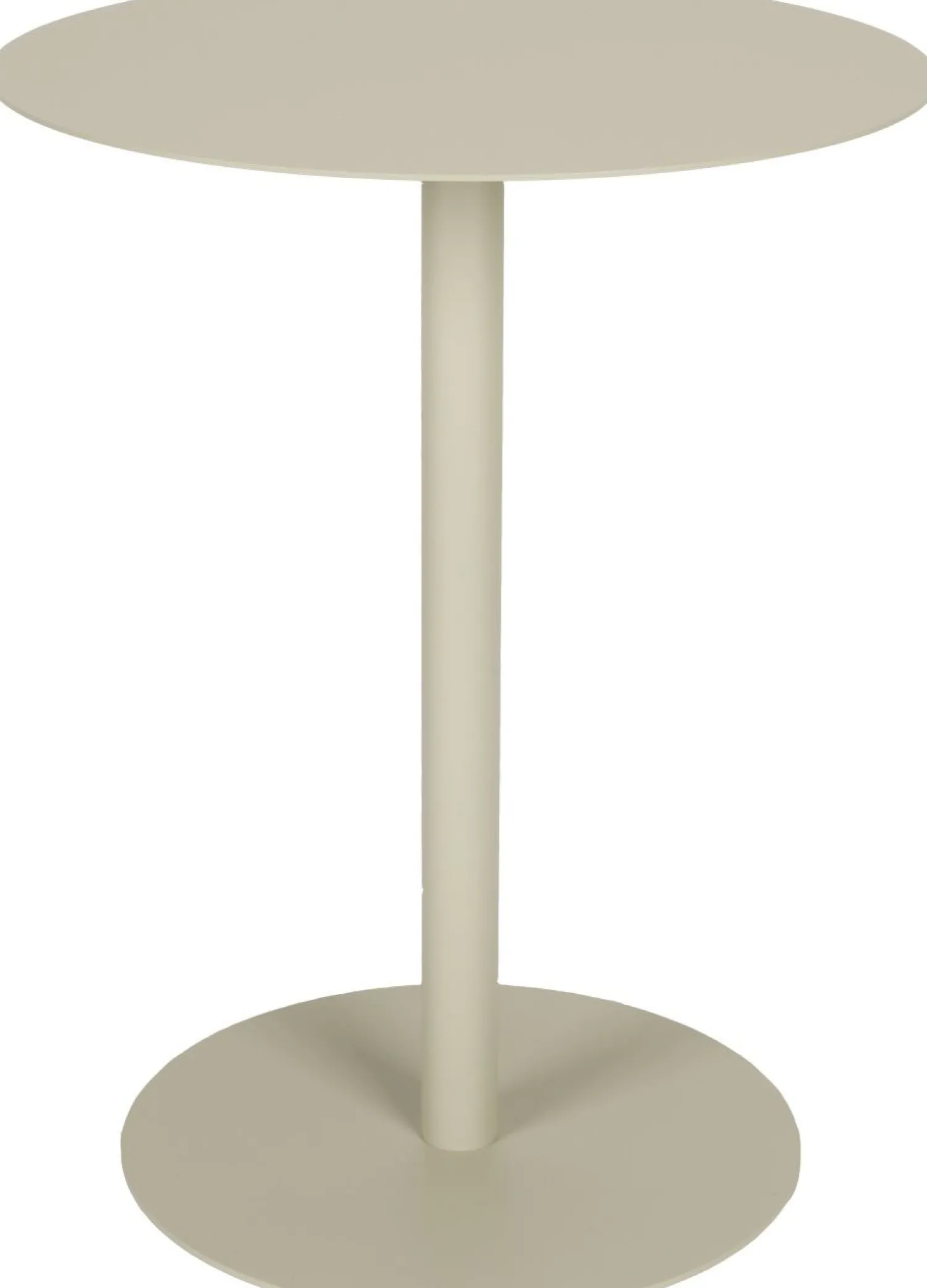 Tuintafels|Ronde Bijzettafels-Zuiver Snow Bijzettafel Beige