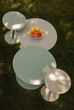 Tuintafels|Ronde Bijzettafels-Zuiver Snow Bijzettafel Groen