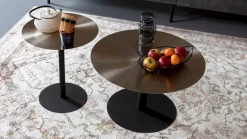 Ronde Salontafels-Zuiver Snow Brushed Salontafel Brushed Satin