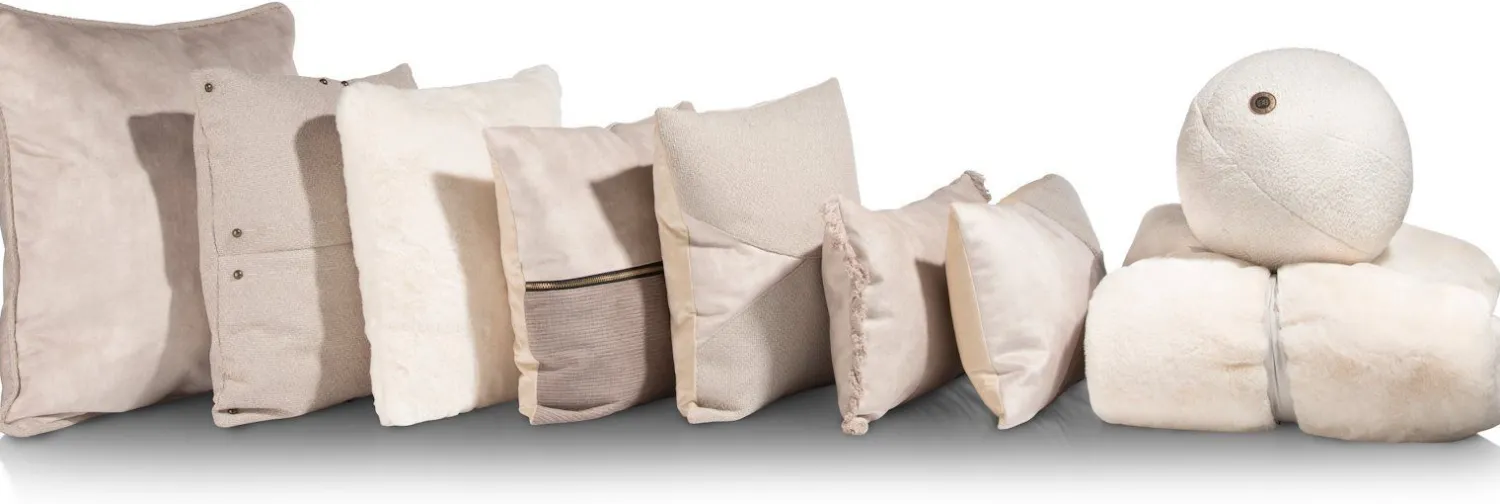 Sierkussens & Plaids-COCO maison Sofia Sierkussen Beige