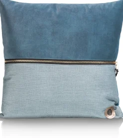 Sierkussens & Plaids-COCO maison Sofia Sierkussen Blauw