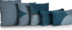 Sierkussens & Plaids-COCO maison Sofia Sierkussen Blauw