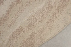 Vloerkleden|Ronde Vloerkleden-Zuiver Solar Rond Vloerkleed Grijs, Terra