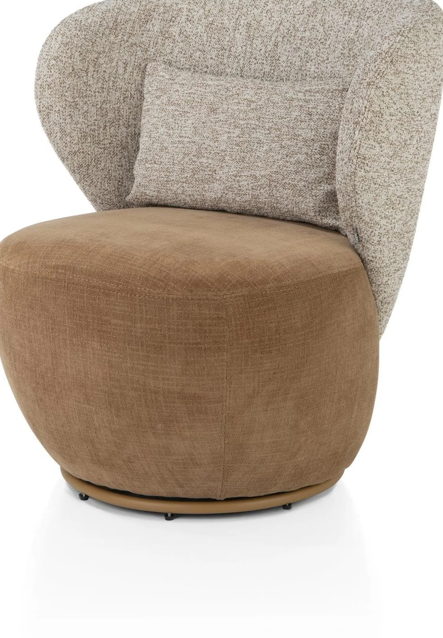 Draaifauteuils-XOOON Solee Fauteuil Koper
