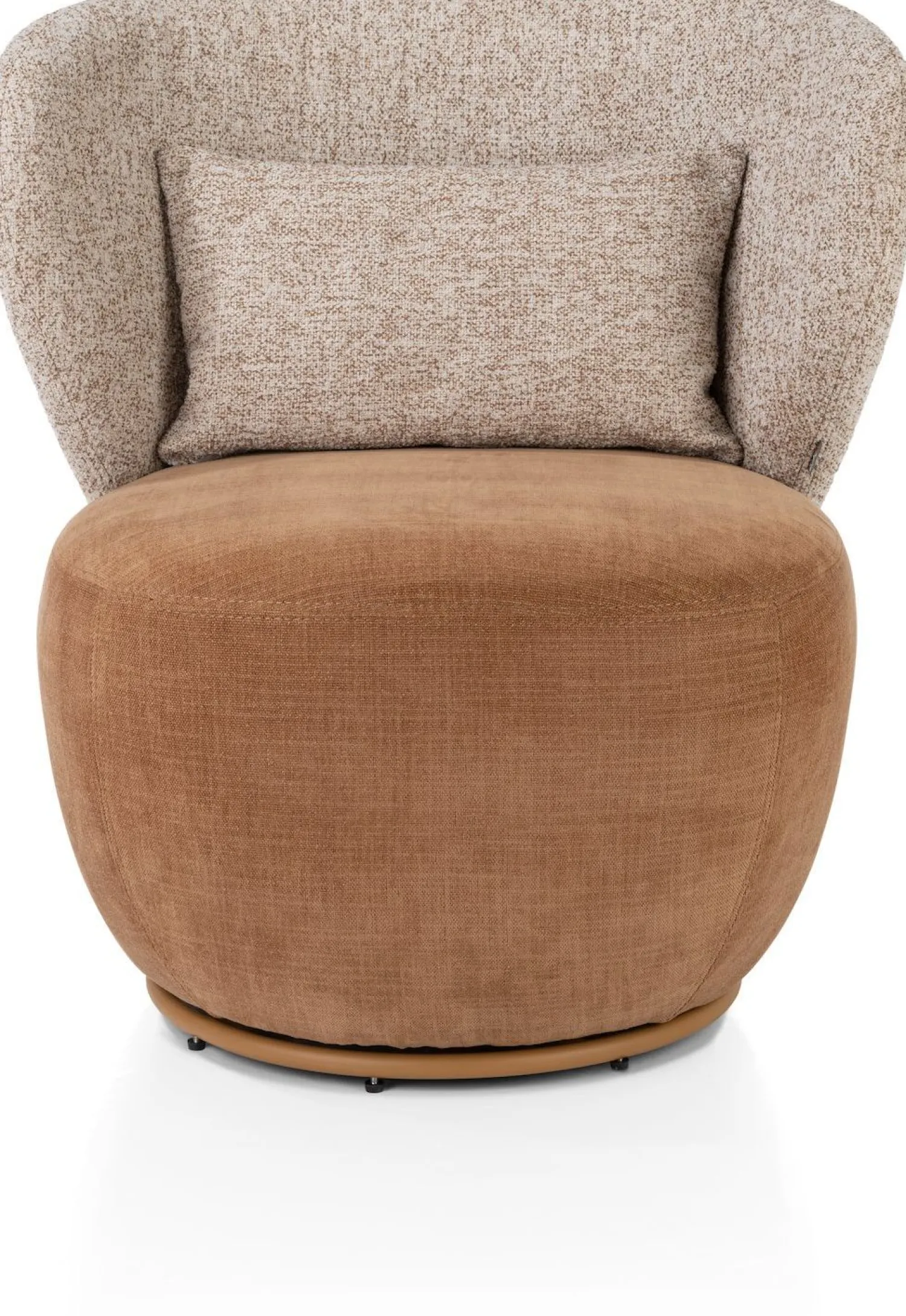 Draaifauteuils-XOOON Solee Fauteuil Koper