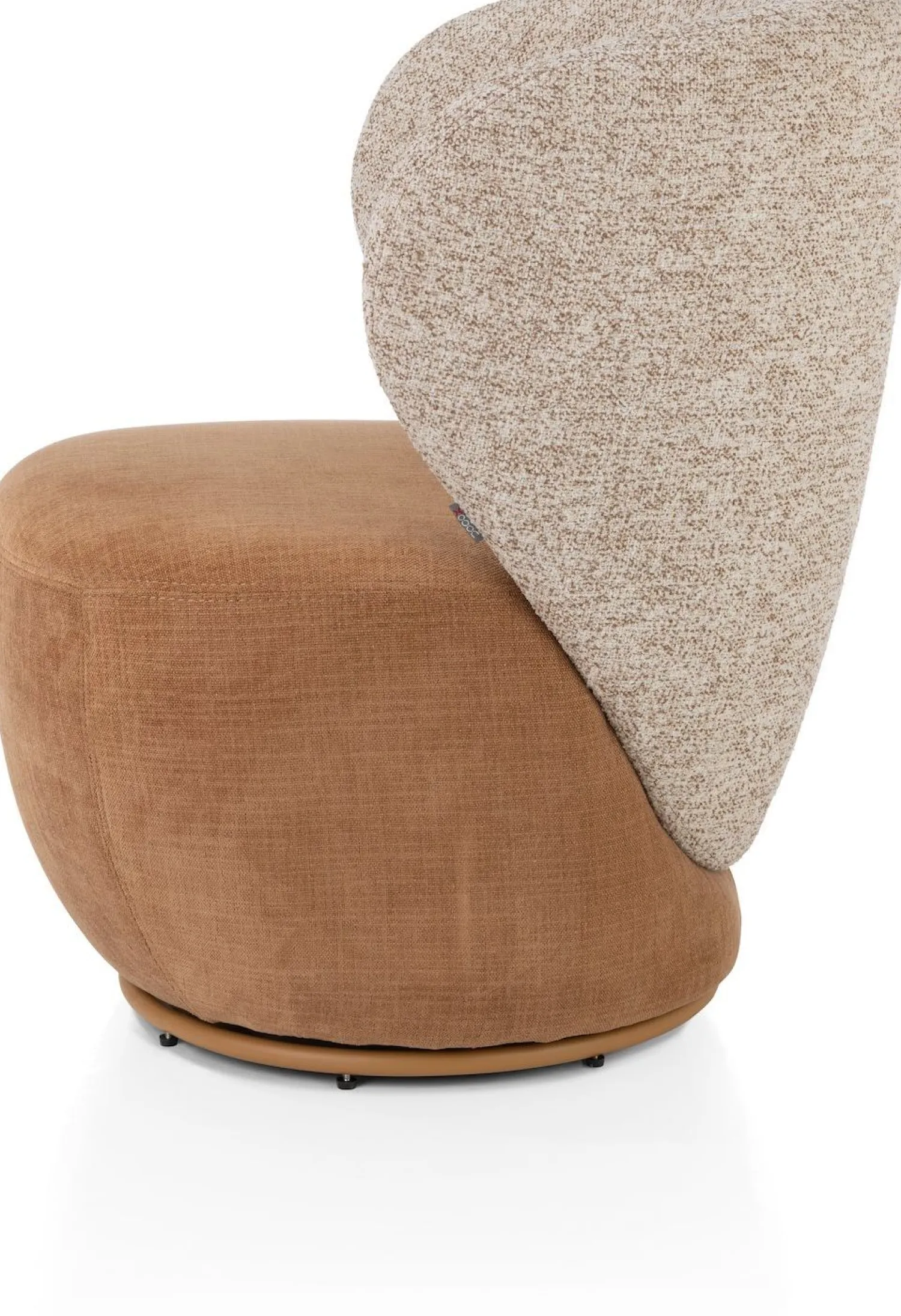 Draaifauteuils-XOOON Solee Fauteuil Koper