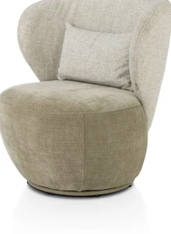 Draaifauteuils-XOOON Solee Fauteuil Groen