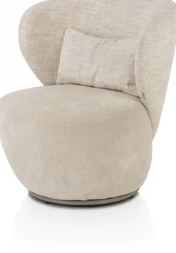 Draaifauteuils-XOOON Solee Fauteuil Creme