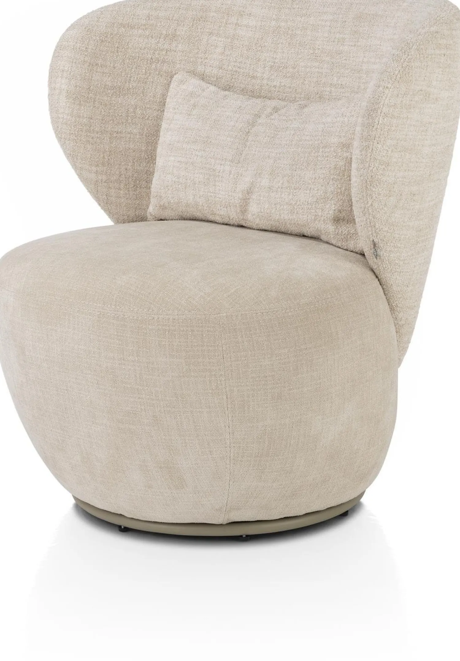 Draaifauteuils-XOOON Solee Fauteuil Creme