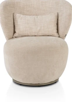 Draaifauteuils-XOOON Solee Fauteuil Creme