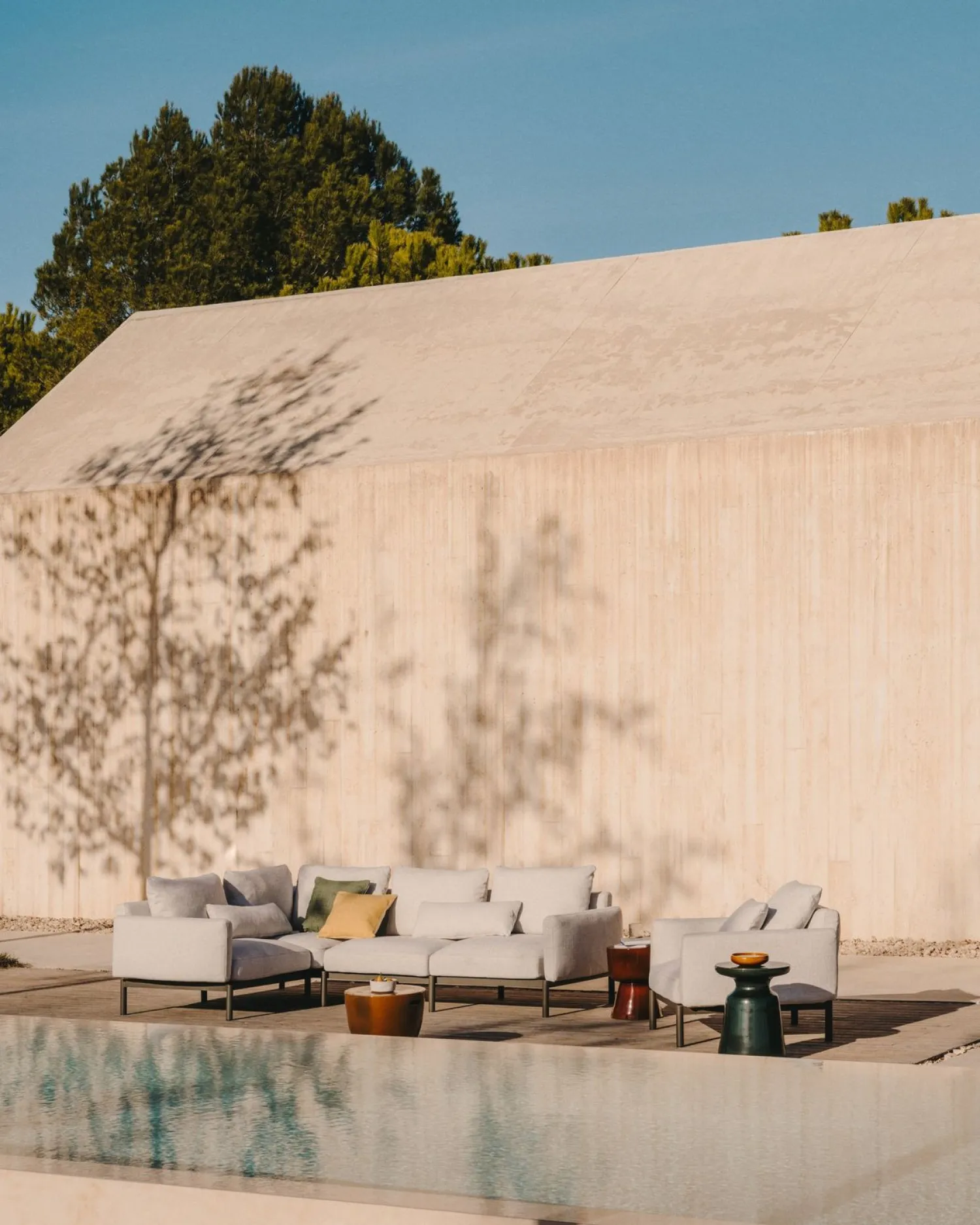Tuinstoelen-Kave Home Sorells Fauteuil Beige