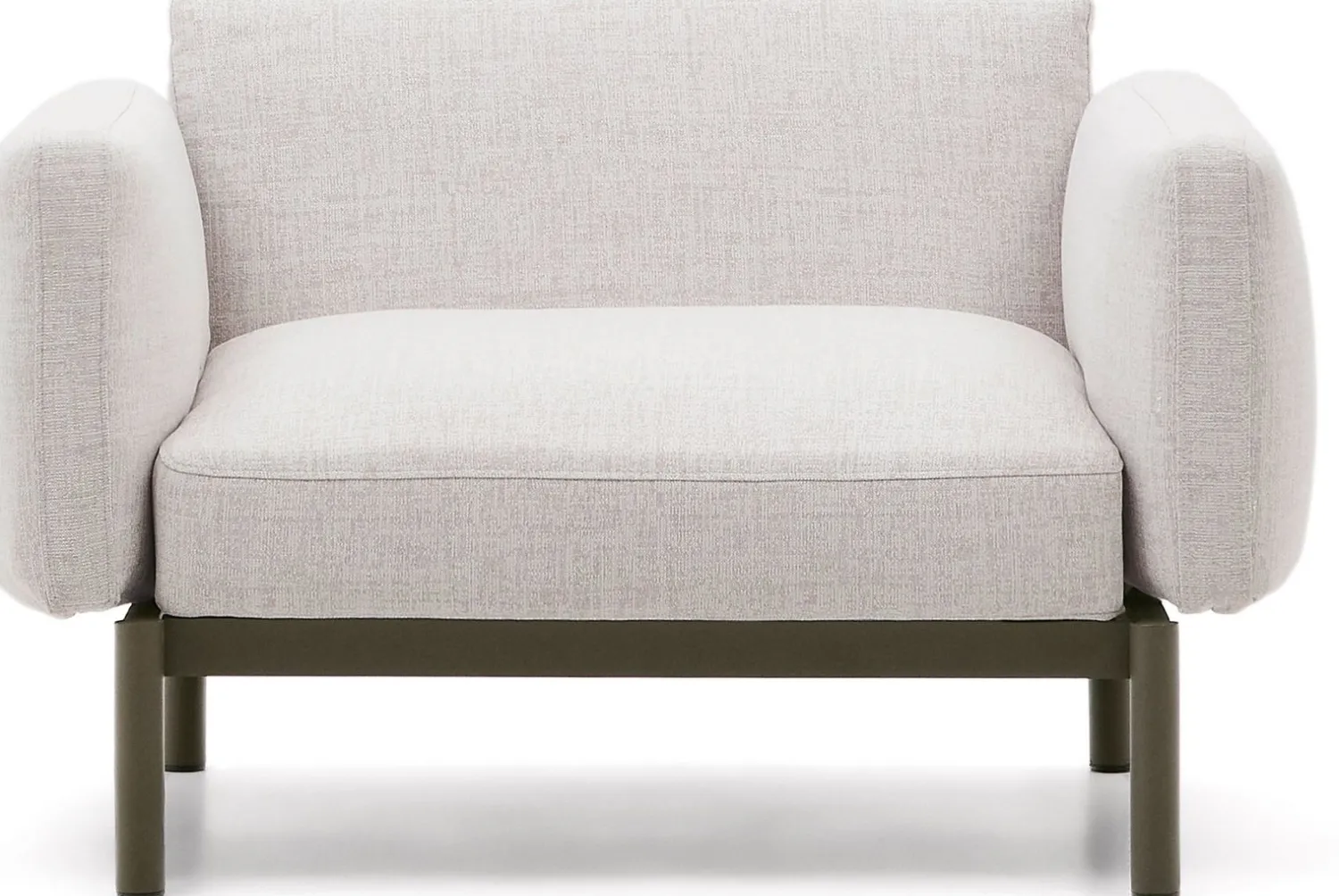 Tuinstoelen-Kave Home Sorells Fauteuil Beige