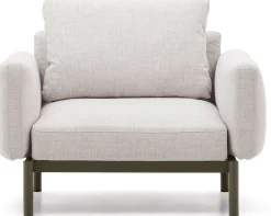 Tuinstoelen-Kave Home Sorells Fauteuil Beige
