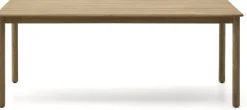 Tuintafels|Houten Eettafels-Kave Home Sori Outdoor Eettafel Naturel