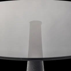 Houten Bijzettafels|Ronde Bijzettafels-WOOOD Soya Bijzettafel Black